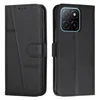 Unichthy Pure Colour Case For HONOR X6c Cover, Shockproof PU Leather Phone Wallet Folio Foldable Cover 3 Card Slots Bumper TPU Magnetic Closure Stand Flip Skin For HONOR X6c,Lemon