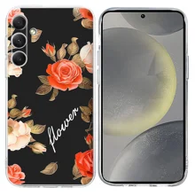 Black Background Flowers