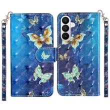 Blue Gold Butterflies