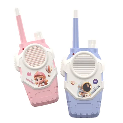 1 Pair Children Walkie Talkie Interphone Parent-Child Interactive Indoor Outdoor Play House Intercom Toy