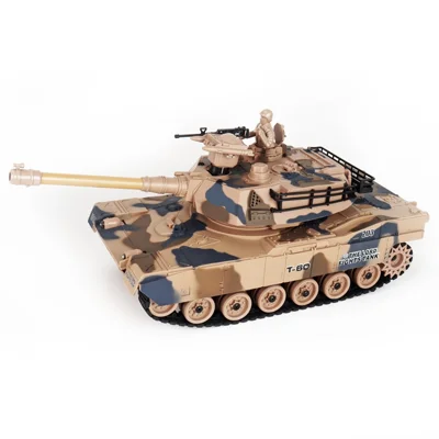 10-Channel Heavy Duty RC Tracked Tank Children Ball Shooting Toy with Remote Control - 228-2