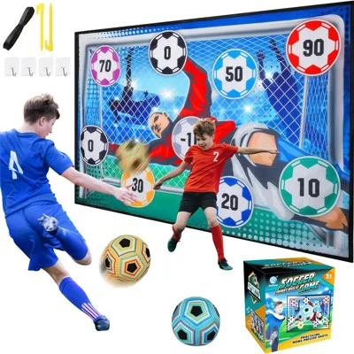 7888-13 Soccer Training Goal Target Set for Indoor Outdoor Kids Football Competitive Toy Gift (CE / CPC / EN71 / ASTM Certified)
