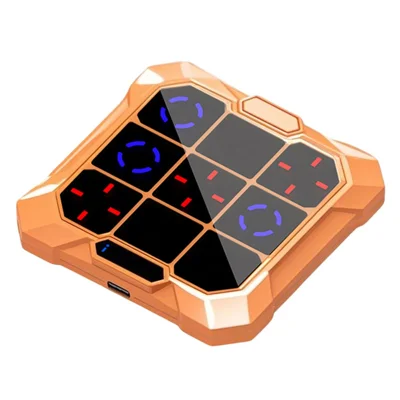 B300 6 in 1 Smart Tic-Tac-Toe Game Machine Educational Toy for Children Brain Training - Orange
