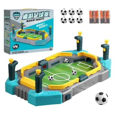 Juego de Fútbol de Mesa Electrónico para 2 Jugadores, Juguete de Fútbol Interactivo para Niños, Niñas, Padres y Familia