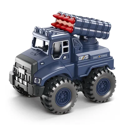 Veicolo Militare Inerziale Giocattolo di Novità Simulazione Plastica Modelli di Giocattoli Militari Giocattoli per Bambini - Stile A