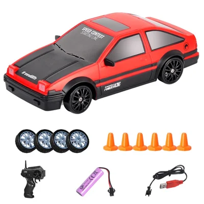 RC Drift Car 1 / 24 2.4GHz 4-Wheel Remote Control Racing On-Road Vehicle Kids Boy Toy (Classic Version) - AE86