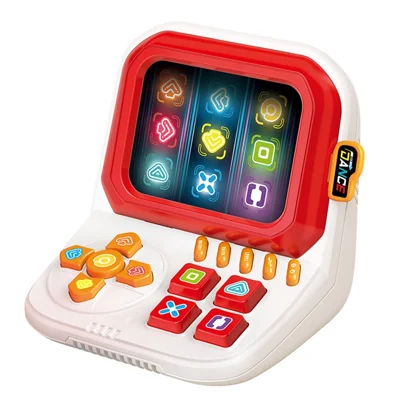 3605 Finger Dancing Game Machine Children Breakthrough Stress Relief Training Memory Toy - Red