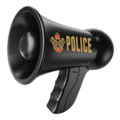 LZ050 Handheld Megaphone Speaker Portable Siren Amplifier Pretend Play Toy