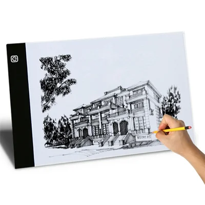 K2 A4 Six-Level Copy Board Diamond Art Light Pad Ultra-Thin Drawing Sketching Tracing Light Box