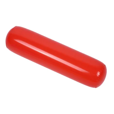 Juguete hinchable de PVC de 105 cm con válvula de aire, inflado y desinflado, para uso en interiores y exteriores - Rojo