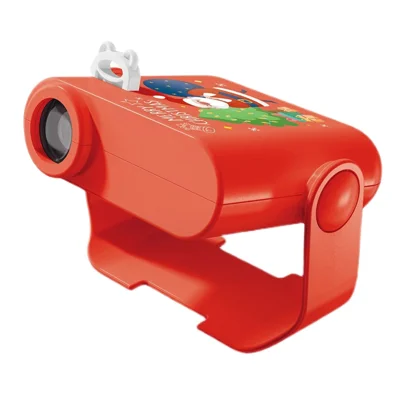Projecteur de Noël 666 Toy 360 degrés Rotating Xmas Projection Lights pour décorations de Noël (motif aléatoire)