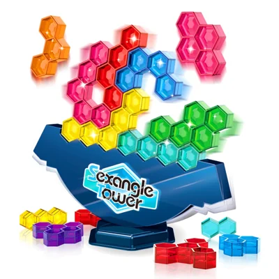 929-27 Children Tower Balancing Stacking Game Fun Tetris Balance Game Educational Gift for Kids