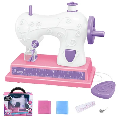 7810 Sewing Machine Toy DIY Craft Girls Children Pretend Play Interesting Toy