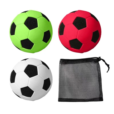 3 Pz Pallina Acquatica per Bambini con Rapida Assorbenza, Pallone da Football Riutilizzabile, Giocattolo per Piscina per Estate e Battaglie d'Acqua - Colori Assortiti