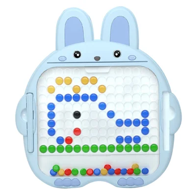Bolinhas Magnéticas Caneta para Desenhar Quadro de Desenho Brinquedo para Crianças Educação Precoce, Extra Grande ST - Azul