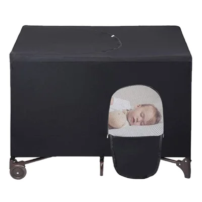 101 x 72 x 74cm Baby Crib Mosquito Net Breathable Elastic Shading Crib Cover for Infant Protection