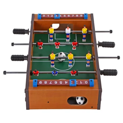 Juego de fútbol de mesa mini de 34.5x22.5×7 cm, juego de fútbol sala para interior, juguete de mesa para niños, juego para padres e hijos