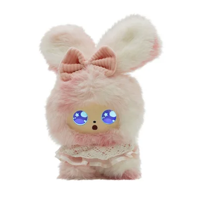 JOPARK Peluche interattivo AI per bambini, compagno di narrazione con WiFi e Bluetooth, robot giocattolo - Rosa