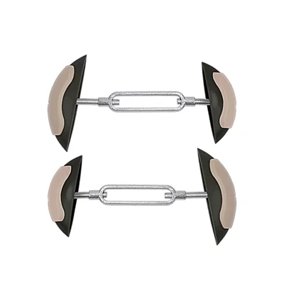 1 Pair Adjustable Shoe Stretcher Shoe Tree Expander Professional Shoekeeper for Women - Black