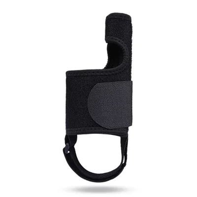 003 1Pc Toe Separator Corrector Bunion Splint Adjustable Support Brace for Hallux Valgus / Foot Pain Relief - Black / Right