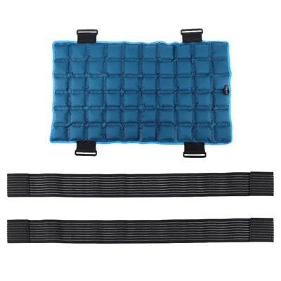 102396 58cm x 35cm Compresse Froide et Chaude en Résine Polymère Auto-Absorbante pour le Soulagement des Douleurs du Dos, des Épaules et des Lombaires - Bleu