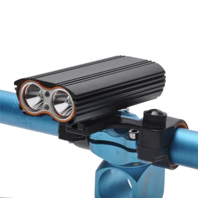 GIYO 360 Degree Rotary Bicycle Front Light USB Rechargeable Waterproof 1600lm 2 x T6 LED Bicycle Lamp