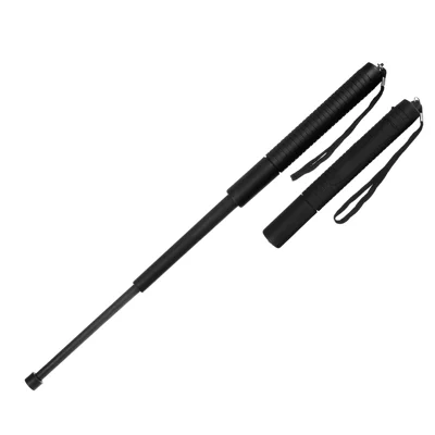 Mini Plastic Outdoor Travel Security Retractable Stick Three-section Telescopic Pole Self-Protect Emergency Escape Tool