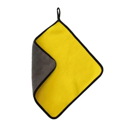 Microfibre Super Soft Soft Absorbant Voiture Lave-feuilles Nettoyer Nettoyer - 30 X 30 Cm
