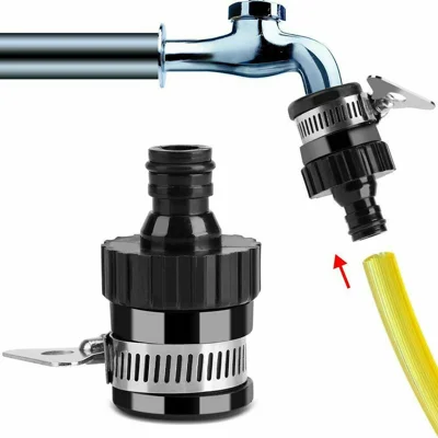 Universal PC Quick Nipple Throat Hoop Joint Car Washing Water Faucet Gun (No Packaging)