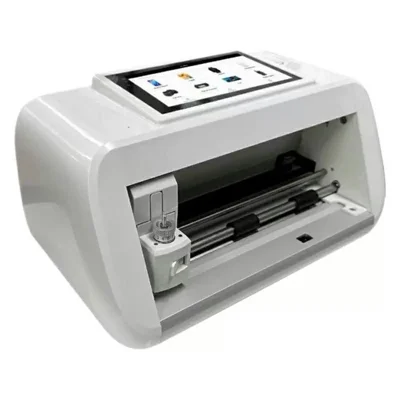 X180T Mini Automatic Film Cutting Machine 180mm Max Cutting Width Screen Protector Cutter - EU Plug
