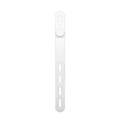 Bulk Purchasing 130mm Adjustable Silicone Cable Organizer Cord Management Earphone Wire Holder - White