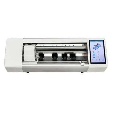 F5-230PRO 16 Inch Automatic Film Cutting Machine BT WiFi Dual System for Mobile Phones / Smart Watches / Computers - EU Plug