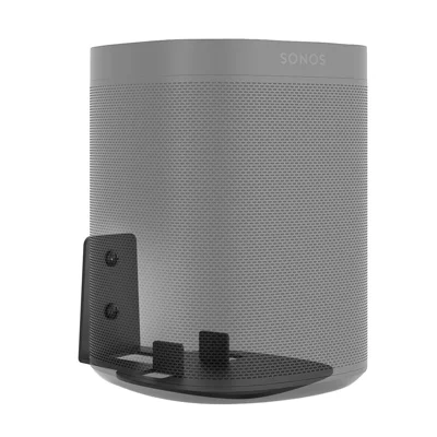 MONZLTECK For Sonos One SL Speaker Wall Mount Bracket Space Saving Metal Stand