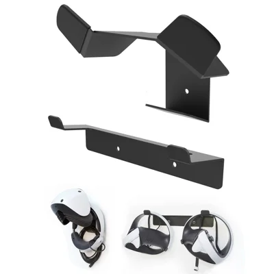 MONZLTECK For Sony PlayStation VR2 / VR Headset + Hand Controller Wall Mount Bracket Metal Stand