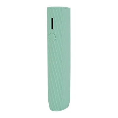 For IQOS Iluma i One Silicone Case Twill Textured Protective Cover - Mint Green