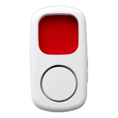 Portable Hidden Camera Detector Anti Spy Device One-Button Control Smart RF Signal Finder - White