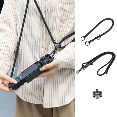 VRIG AC-52 150 cm multifunktions kameraerhængt crossbody-slips og anti-drop håndledssnoring med 1/4 tommer skrue