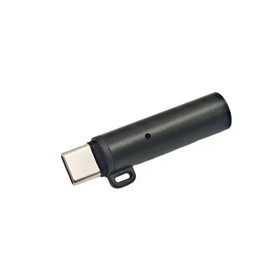 Flameless Type-C Cigarette Lighter without Bult-in Battery Portable Blowing Sensor Igniter - Black