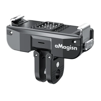 AMAGISN TN02 For DJI Osmo Nano Quick Release Base Magnetic Mount Adapter Camera Accessory - Black