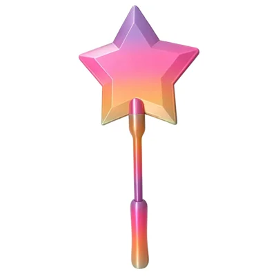 Star Wand-betalingsværktøj 30 cm 3-delt aftagelig med kortlomme, kontaktløs betaling til hæveautomat og betalingsterminal - Rainbow