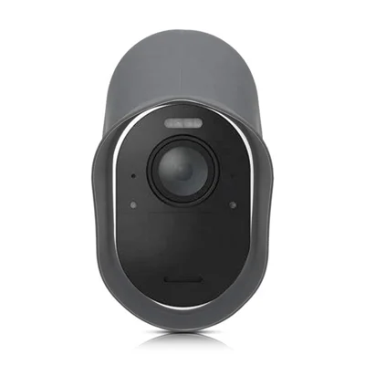 Beschermhoes van zacht siliconen voor smart beveiligingscamera, beschermhoes tegen regen en stof voor Arlo Ultra/Pro 3 - Grijs
