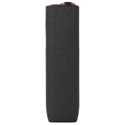 Für IQOS ILUMA ONE E-Zigarette Schutzhülle Twill Design TPU+PU Leder Kratzfest Gehäuse - Schwarz