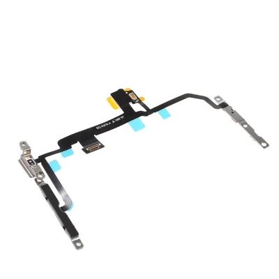 OEM para iPhone 8 Plus de 5,5 polegadas Cabo Flex de Energia ON/OFF e Botão de Volume com Placa de Metal