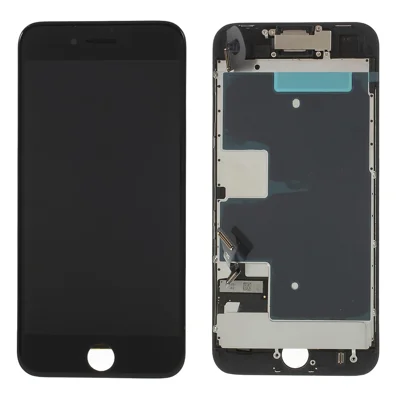 Per iPhone 8 4.7 pollici/SE (2a generazione) Schermo LCD e gruppo digitizer + Telaio + Parti piccole (Realizzato da Produttore cinese ESR, Full View, Luminosità 380-450cd/m2) (senza logo) - Nero