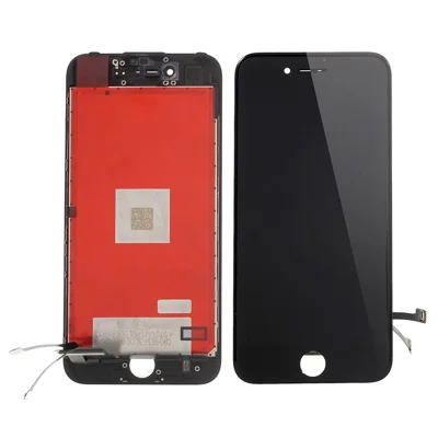 LCD Screen and Digitizer Assembly + Frame (Made by China Manufacturer, 380-450cd/m2 Brightness) (without Logo) for iPhone 7 Plus - Black
