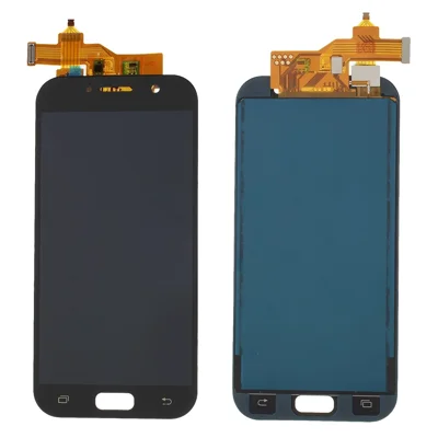 LCD Screen and Digitizer Assembly Part with Screen Brightness IC (TFT Version) for Samsung Galaxy A5 (2017) - Black
