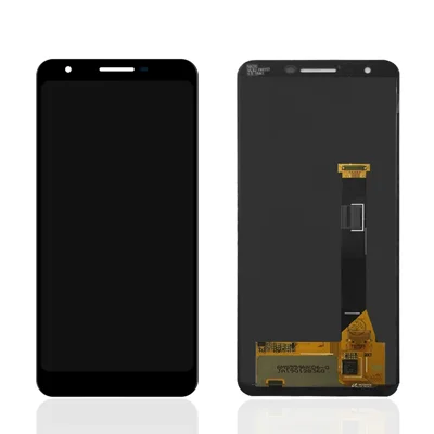 قطعة استبدال لوحة شاشة LCD وأداة التحويل الرقمي OEM (بدون شعار) لهاتف Google Pixel 3a G020A/G020E/G020B - أسود