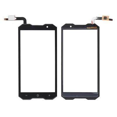 Assembly Digitizer Touch Screen Glass Spare Part for HomTom Zoji Z8 - Black