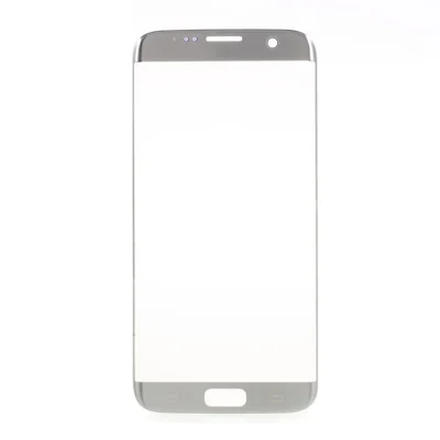 For Samsung Galaxy S7 Edge G935 OEM Replacement Front Screen Glass Lens - Silver Color