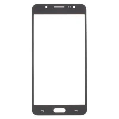 For Samsung Galaxy J5 (2016) Front Outer Screen Glass Lens Replacement - Black